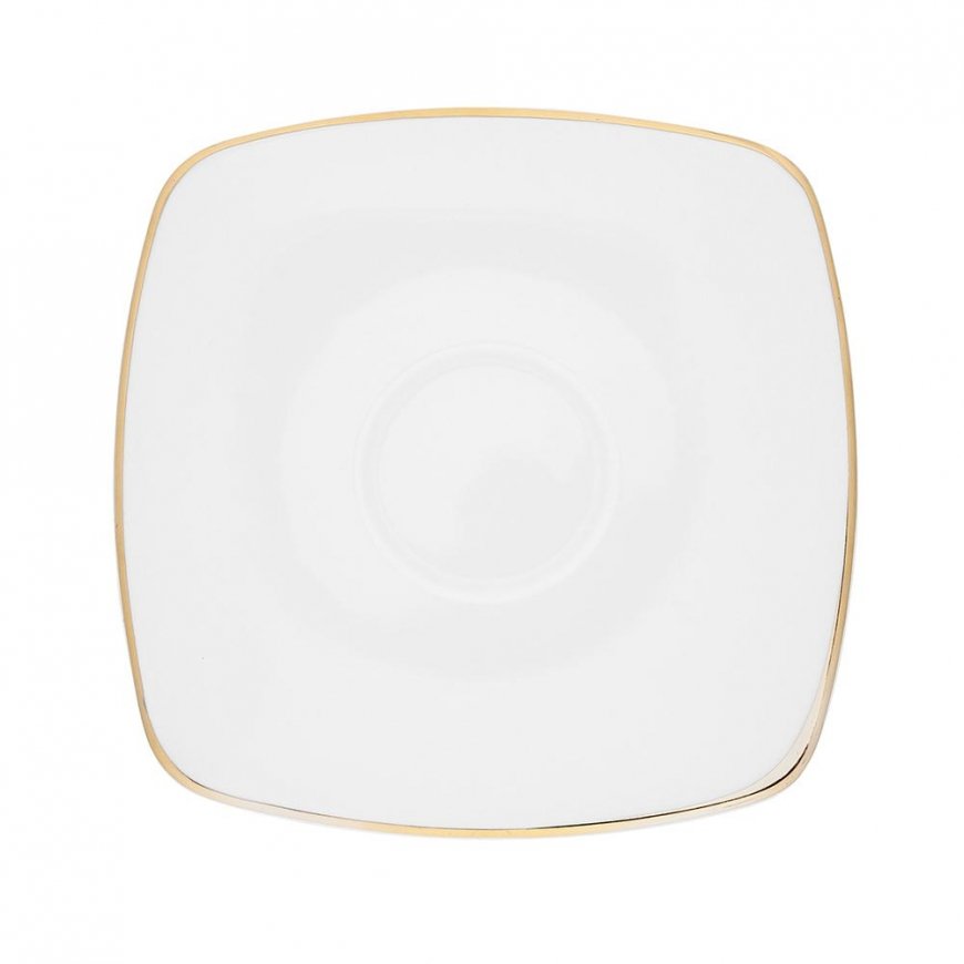 MariaPaula Klasyka Golden line desert plate 20cm – 2