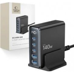 Tech-Protect NC140W-GAN 4-Port 140W Wall Charger - White