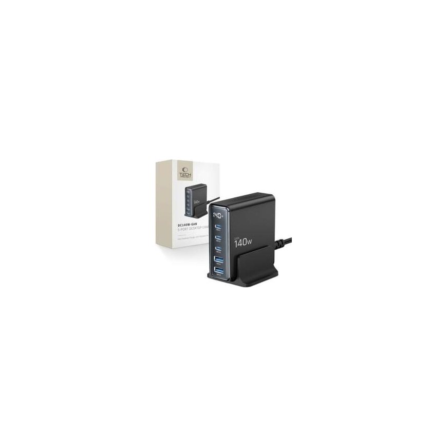 Tech-Protect NC140W-GAN 4-Port 140W Wall Charger - White