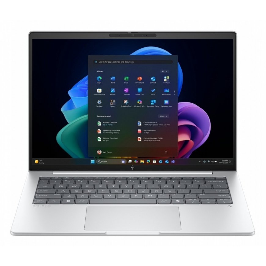 Nešojamais dators Hewlett Packard (HP) Nešojamais dators EliteBook 8 G1A Ryzen 5 Pro 340 1TB/32GB/W11P C51HLET – 2