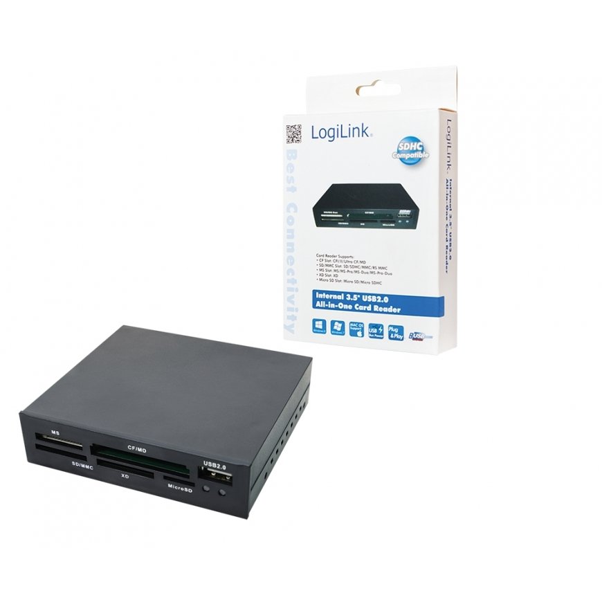 LogiLink CR0012 karšu lasītājs USB 2