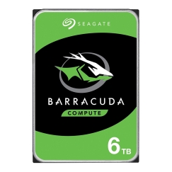 Seagate Barracuda 6TB vidinis kietasis diskas 5400 RPM 256 MB 3.5" „Serial ATA III“