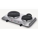 Severin DK 1014 hob Stainless steel Countertop 45.5 cm Sealed plate 2 zone(s) Severin DK 1014 hob Stainless steel Countertop 45.5 cm Sealed plate 2 zone(s)