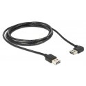 DeLOCK 5m USB 2.0 A m/m 90° USB кабель USB A Черный DeLOCK 5m USB 2.0 A m/m 90° USB кабель USB A Черный
