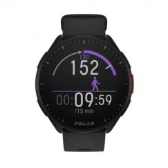 Polar Pacer 3,05 cm (1.2") MIP 45 mm Цифровой 240 x 240 пикселей Черный GPS (спутниковый)