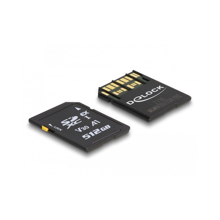 DeLOCK SD Express memory card 512 GB – 2