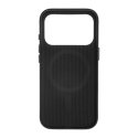 FoneKit TechFiber MagSafe-yhteensopiva suojakuori, iPhone 17 Pro, tummanharmaa FoneKit TechFiber MagSafe-yhteensopiva suojakuori, iPhone 17 Pro, tummanharmaa