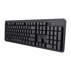 Trust Ody II клавиатура Офисная Беспроводной RF QWERTY Американский английский Черный