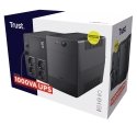 Trust Paxxon puhvertoiteallikas (UPS) 1 kVA 600 W 4 vahelduvvoolu kontakt Trust Paxxon puhvertoiteallikas (UPS) 1 kVA 600 W 4 vahelduvvoolu kontakt