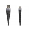 DeLOCK 81121 USB kabelis USB 2.0 1 m USB A USB C Antracitas, Juoda