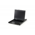 LevelOne 19" Widescreen LCD KVM Rack Console, DE Keyboard LevelOne 19" Widescreen LCD KVM Rack Console, DE Keyboard
