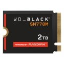 SanDisk Black WD_BLACK SN770M NVMe 2 TB M.2 PCI Express 4.0 TLC 3D NAND SanDisk Black WD_BLACK SN770M NVMe 2 TB M.2 PCI Express 4.0 TLC 3D NAND