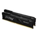 Kingston Technology FURY Beast 32GB 3600MT/s DDR4 CL18 DIMM (2 kpl:n pakkaus) Black Kingston Technology FURY Beast 32GB 3600MT/s DDR4 CL18 DIMM (2 kpl:n pakkaus) Black
