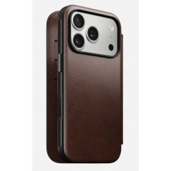 Nomad Modern Leather Folio mobiliojo telefono dėklas 16 cm (6.3") Ruda