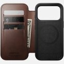 Nomad Modern Leather Folio mobile phone case 16 cm (6.3") Cover Brown Nomad Modern Leather Folio mobile phone case 16 cm (6.3") Cover Brown