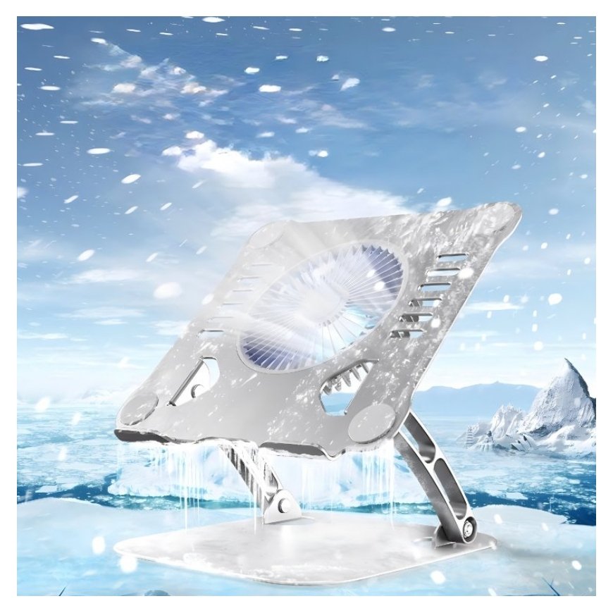 Winner Group 12049 atdzesējošais paliktnis portatīvajiem datoriem 39,6 cm (15.6") Sudrabs – 2