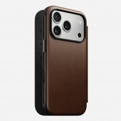 Nomad Modern Leather Folio mobile phone case 16 cm (6.3") Brown