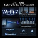 TP-Link Archer BE400 juhtmevaba ruuter 2.5 Gigabit Ethernet Kaks sagedusala (2,4 GHz / 5 GHz) Must