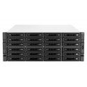 QNAP TS-H3087XU-RP NAS Teline ( 4U ) Intel Xeon E E-2378 64 GB DDR4 0 TB QuTS hero musta, Valkoinen