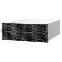 QNAP TS-H3087XU-RP NAS Rack (4U) Intel Xeon E E-2378 64 GB DDR4 0 TB QuTS hero Melns, Balts