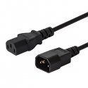 Savio CL-99 elektrības kabelis Melns 1,2 m C14 uzmava C13 uzmava Savio CL-99 elektrības kabelis Melns 1,2 m C14 uzmava C13 uzmava