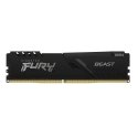 Kingston Technology FURY Beast 64GB 3200MT/s DDR4 CL16 DIMM (2 kpl:n pakkaus) Black Kingston Technology FURY Beast 64GB 3200MT/s DDR4 CL16 DIMM (2 kpl:n pakkaus) Black