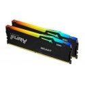 Kingston Technology FURY Beast 128GB 5600MT/s DDR5 CL40 DIMM (2 kpl:n pakkaus) RGB