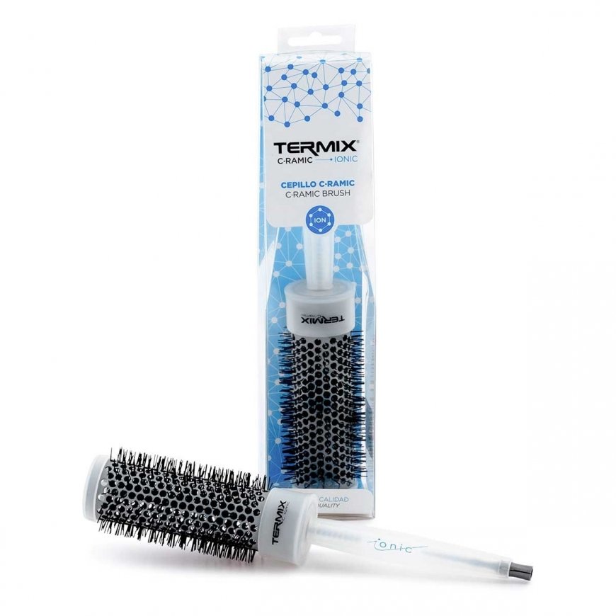 Termix C·Ramic 32 mm Täiskasvanud Ümar juuksehari Valge 1 tk