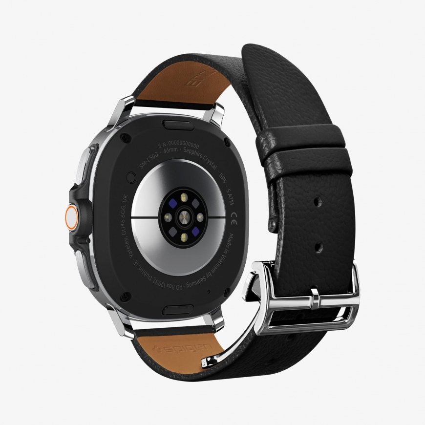 Spigen Enzo Yhtye musta Aito nahka – 3