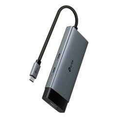 TP-Link UH5020C хаб-разветвитель USB Type-C 5000 Мбит/с Серый