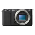Sony α ZV-E10 MILC-runko 24,2 MP CMOS 6000 x 4000 pikseliä musta Sony α ZV-E10 MILC-runko 24,2 MP CMOS 6000 x 4000 pikseliä musta