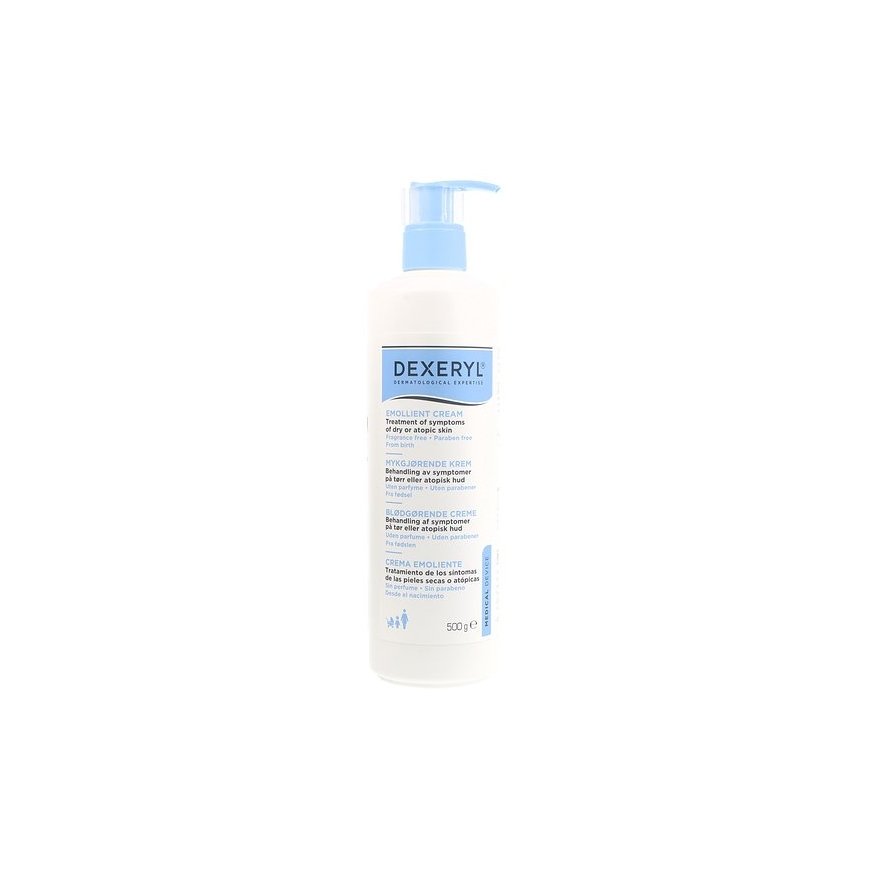 Dexeryl Emollient Kremas, odos kremas, 500 g