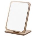 Ecarla Eu Sandelis Rectangular Freestanding Wooden Cosmetic Mirror 24x17cm L8BR Ecarla Eu Sandelis Rectangular Freestanding Wooden Cosmetic Mirror 24x17cm L8BR