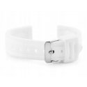 Pacific Guminis laikrodžio dirželis U09 - baltas - 24 mm Pacific Guminis laikrodžio dirželis U09 - baltas - 24 mm