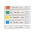 5 mm LED Diode Set - justPi - 100 pcs 5 mm LED Diode Set - justPi - 100 pcs