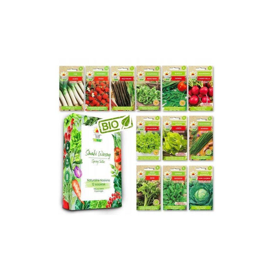 TORAF Komplektu NASION SMAKI WIOSNY - 12 IEPACKU – 2