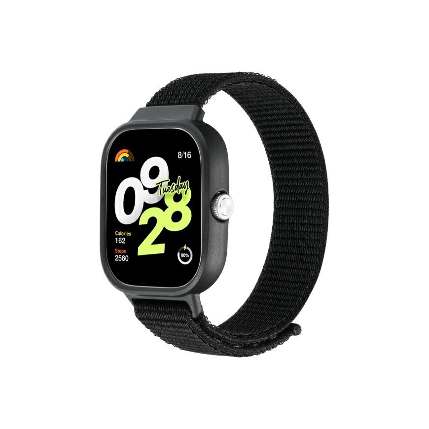 4Wrist Universal Silicone Strap with Black Buckle 22 mm - Dark Blue – 2