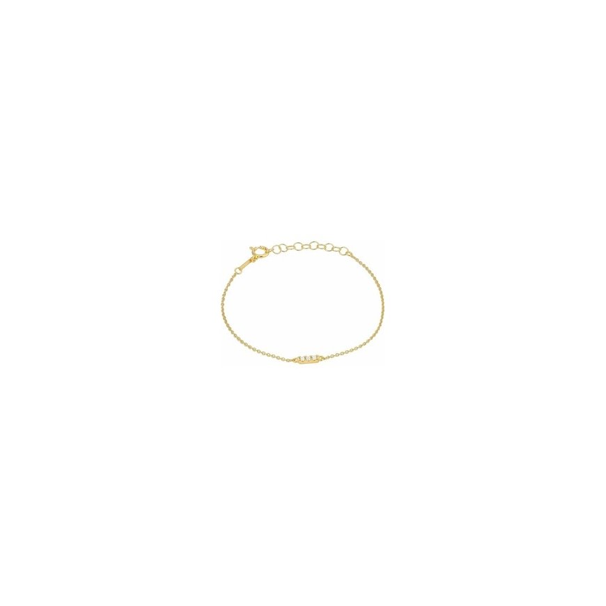 Rosefield Moderni One-Color Two-Tone Bracelet Dome JBDCD-J1219