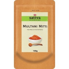 Sattva Multani Mitti kosmeetiline savi näole 100 g