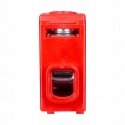 Non-threaded socket block, red, Lzb 14/Cz Pawbol E.4136Cz Pawbol Non-threaded socket block, red, Lzb 14/Cz Pawbol E.4136Cz Pawbol