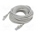 Art OEM Ethernet savienojuma kabelis UTP 5e 10m - pelēks Art OEM Ethernet savienojuma kabelis UTP 5e 10m - pelēks