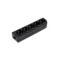 ELGOTECH Oem Priseadege pesa x 5 maapinnaga must GN-50-2 ELGOTECH Oem Priseadege pesa x 5 maapinnaga must GN-50-2