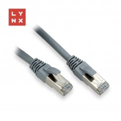 LYNX FTP соединительный кабель Cat6, PVC, 2м, серый
