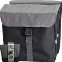Kaksinkertainen takasatelippukori pyörälle, 40 l, XQMAX