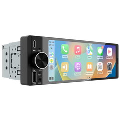 Automagnetola Kruger & Matz KM2016 1DIN CarPlay/AndroidAuto automašīnu radio