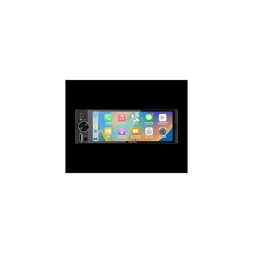 Автомагнитола Kruger & Matz KM2016 1DIN CarPlay/Android Auto – 2