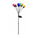Saska Garden SAULĖS LAMPID SPALVILI KAMULID TANTSES VÄHES 6 LED 75cm XXL Saska Garden SAULĖS LAMPID SPALVILI KAMULID TANTSES VÄHES 6 LED 75cm XXL