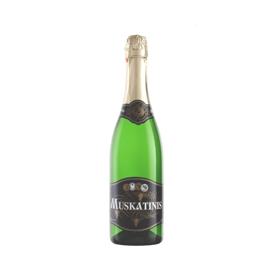 Putojantis gāzēts ferments dzēriens MUSKATĪNA, 7%, 0,75 l