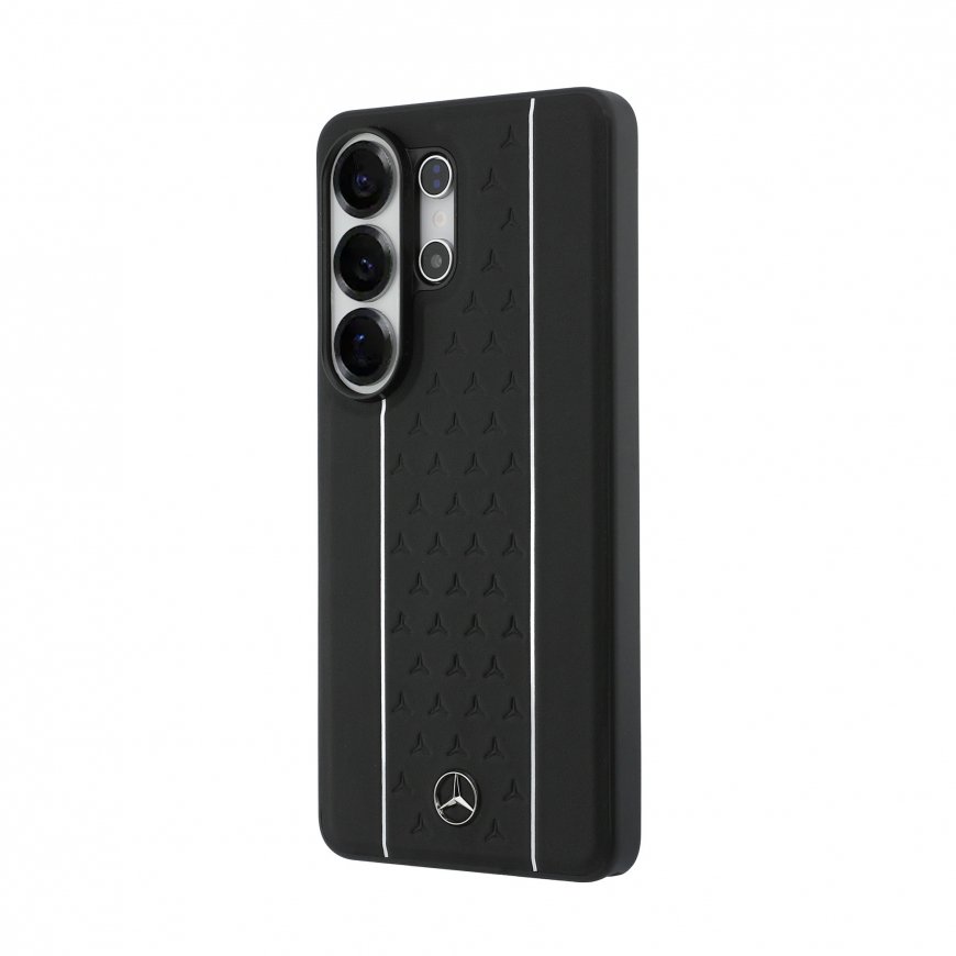 Mercedes Laurel Leaves Vertical Stripes MagSafe Case for Samsung Galaxy S26 Ultra Black White – 2