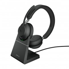 Jabra Evolve2 65 Гарнитура Беспроводной Оголовье Офис/колл-центр USB тип-A Bluetooth Зарядная стойка